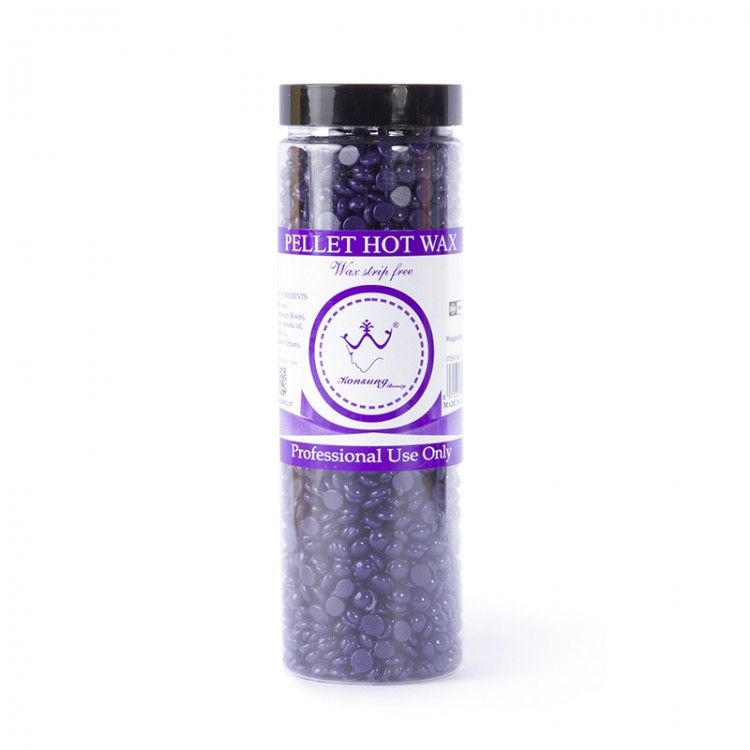 Konsung Beauty Hard Wax Bean Lavender (400gm)