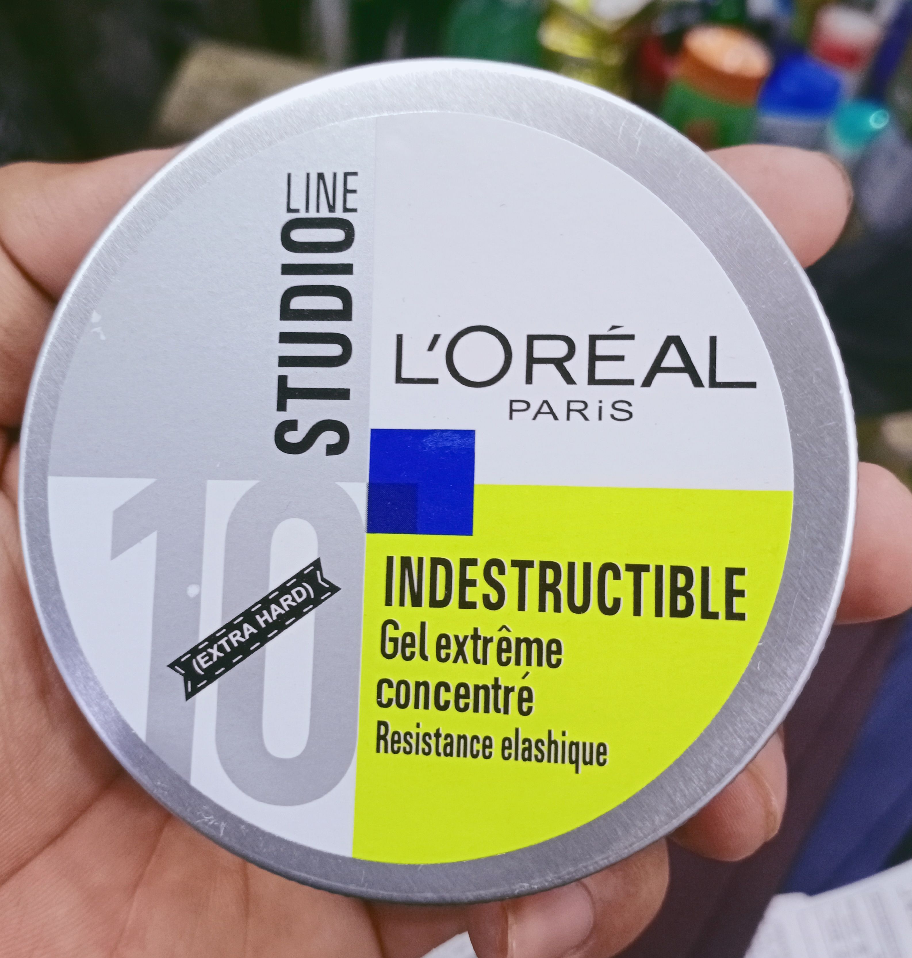 Hair Wax / Studio Line Indestructible Glue 10-Extreme Hold Hair Gel 150Ml