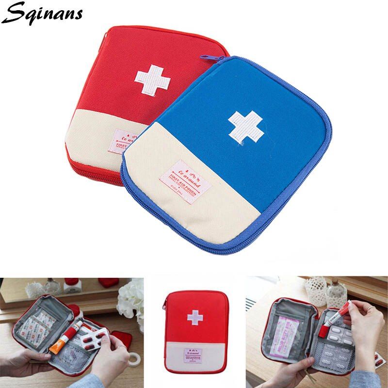 Outdoor First Aid Kit Bag Portable Travel Medicine Package Emergency Kit Bags all Medicine Divider Storage Organizer Pouch