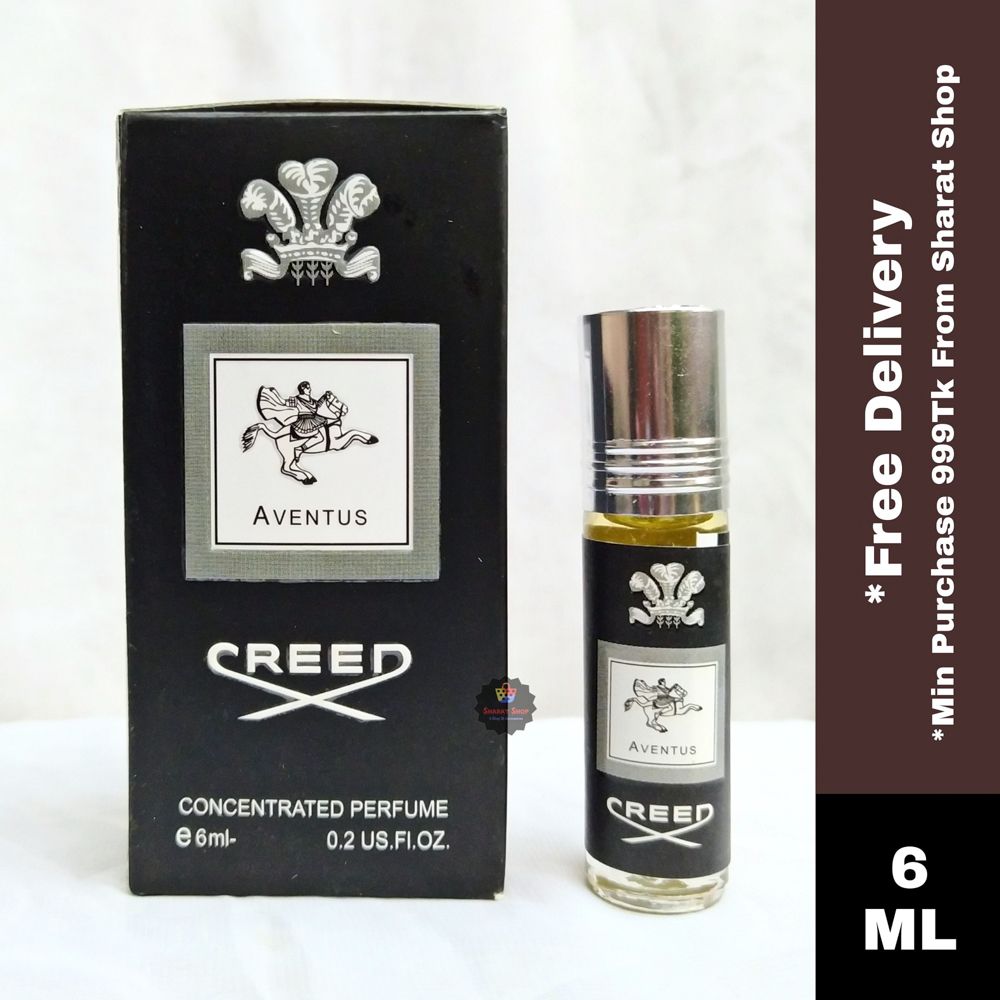 Creed Aventus Concentrated Perfume Oil Long Lasting Non-alcoholic Fragrance - 6ml