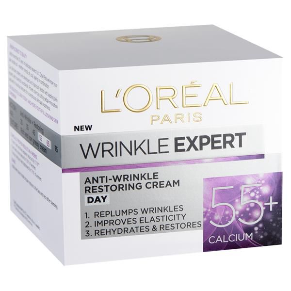 LOreal Paris Wrinkle Expert 55+ Calcium Anti-Wrinkle Restoring Day Creame 50ml