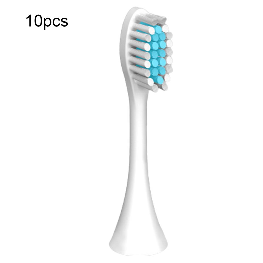 10Pcs XC-8 Electric Toothbrush Head Portable Imported Bristle Replacement Brush Head Soft Replacement Toothbrush Head Bathroom Supplies for X-7
