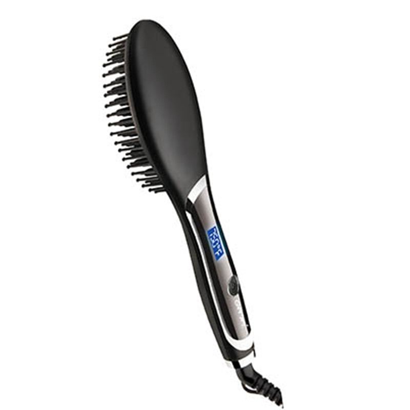 GEMEI GM- 2972 Professional Hair Straightener Brush For Sleek And Straight Hair