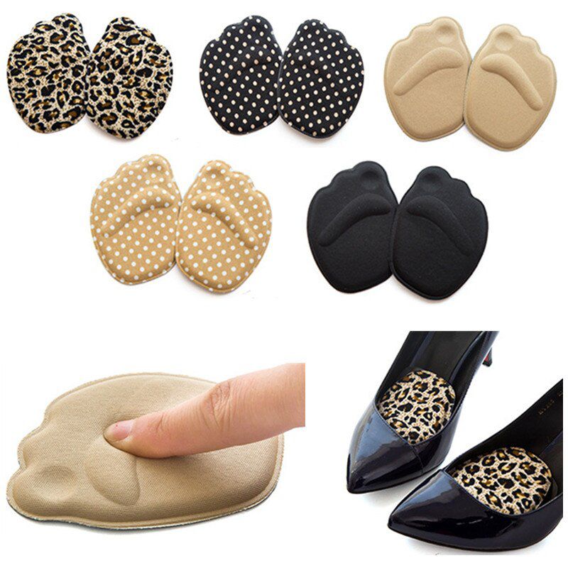 Useful Sole High Heel Foot Cushions Forefoot Anti-Slip Insole Breathable ShoesWomen Protection Foot Pad Soft Insert Foot Care