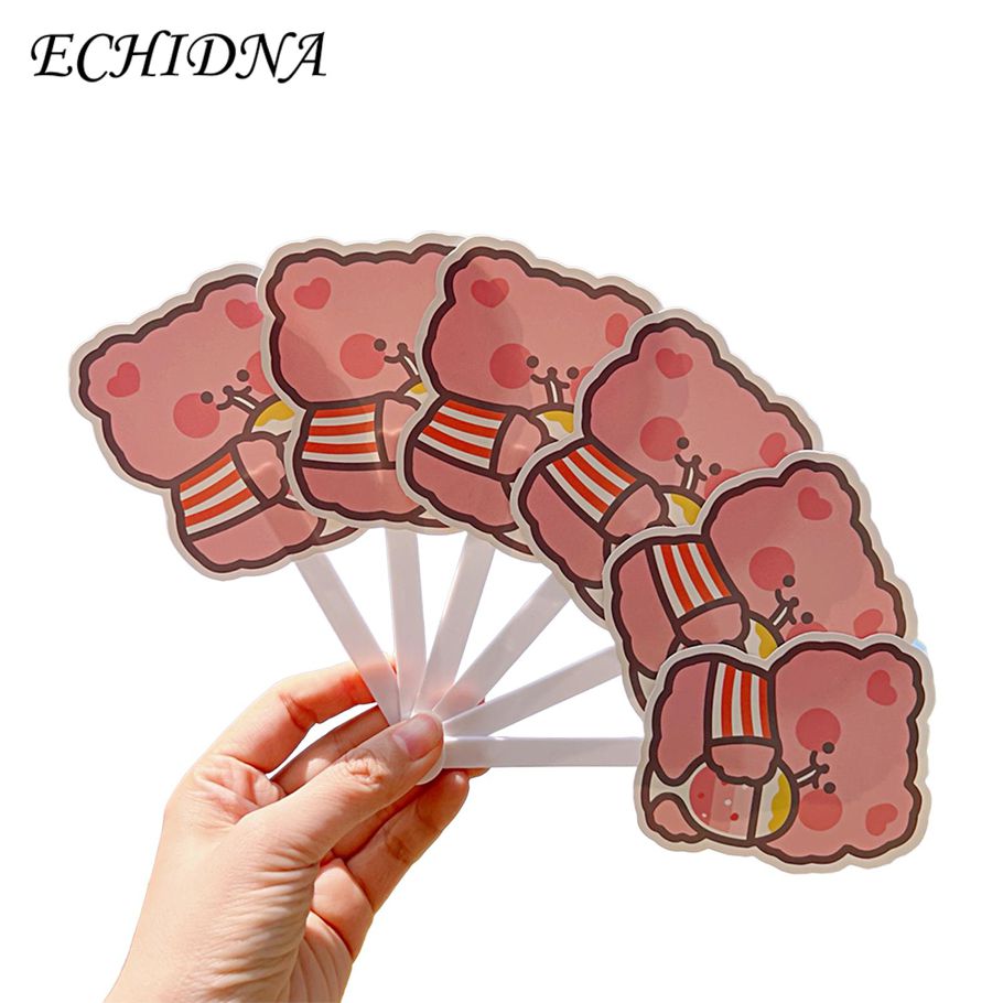 Mini Fan Adorable Appearance Lovely Cartoon Collapsible Fan Birthday Gift