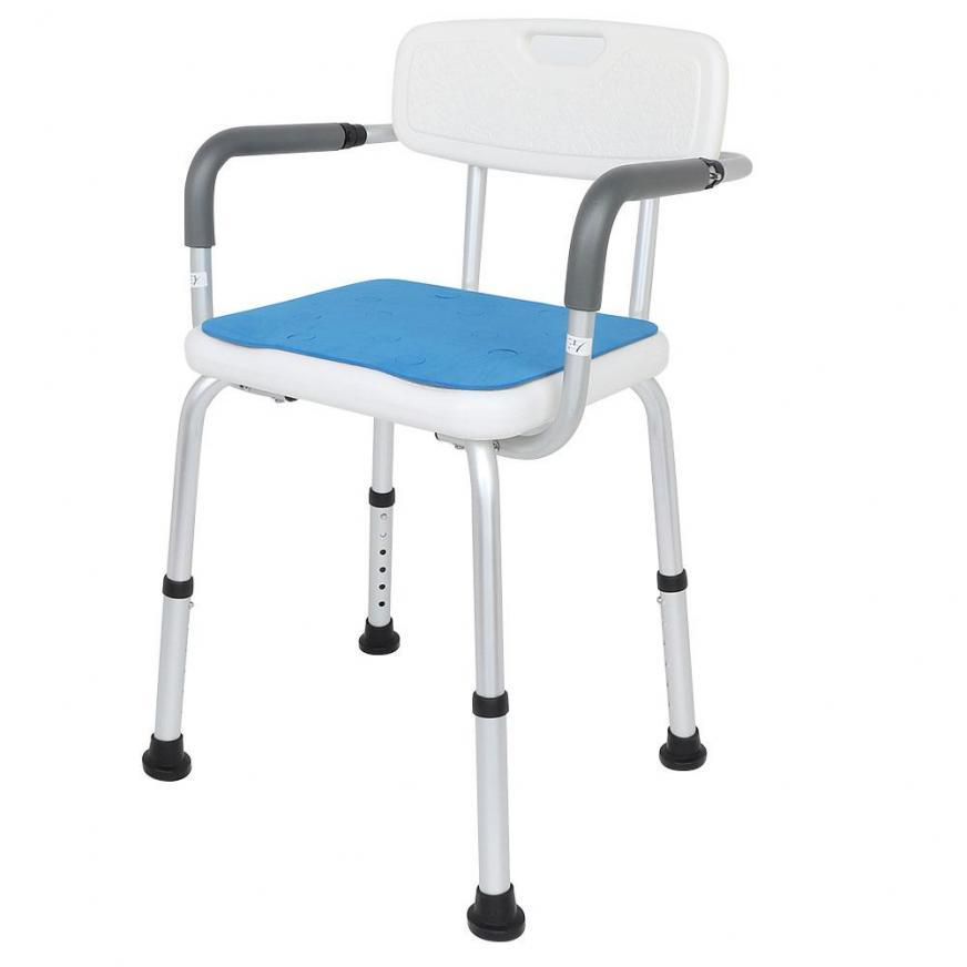 Aluminum Alloy Safety Bath Shower Chair Adjustable ight Elderly Puerpera Stool