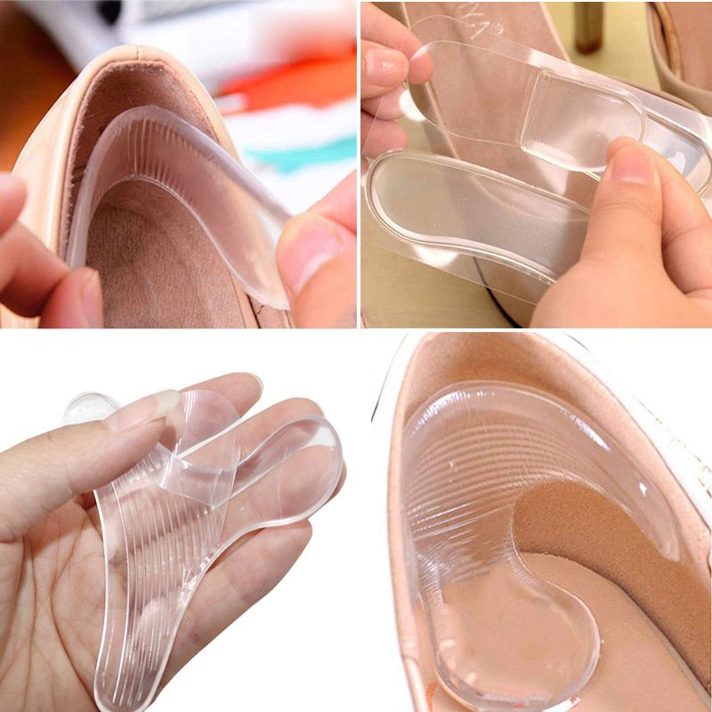Silicone Insoles for Shoes Anti Slip Cushion Pad Insoles Inserts High Heel Insole for Shoe Inserts Pads Relief Pain
