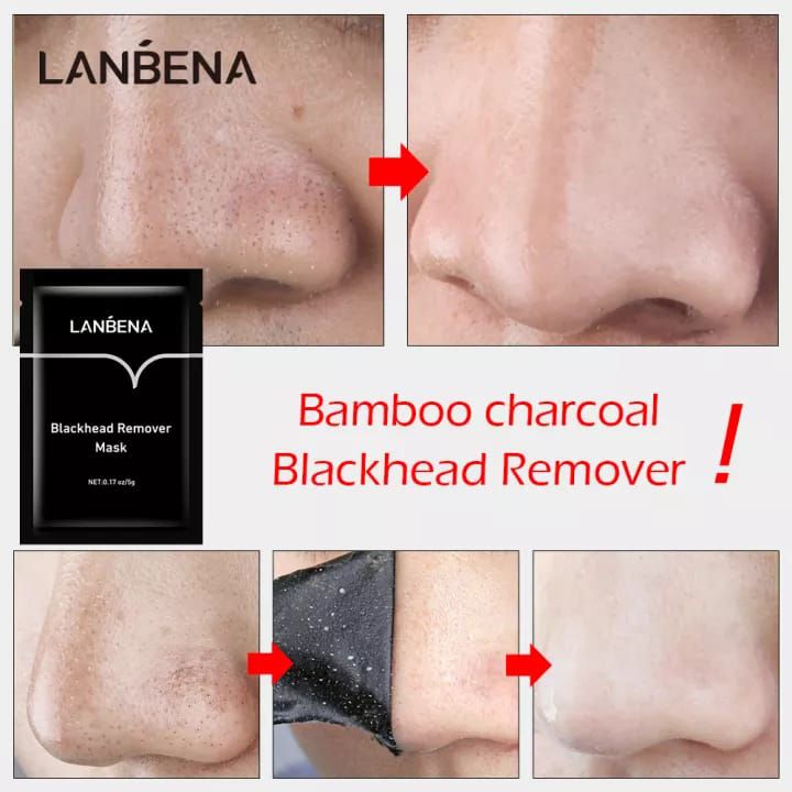 LANBENA Blackhead Remover Peel Off Mask  Skin Care (2 PCS Combo pack)