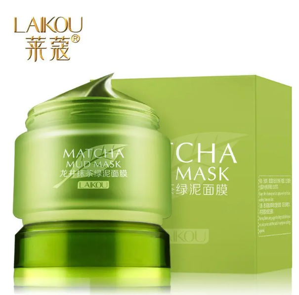 LAIKOU Matcha Mud Mask Facial Mask Cream - Face Mask - Face Mask