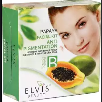 ELVIS BEAUTY Papaya Facial Kit Anti Pigmentation