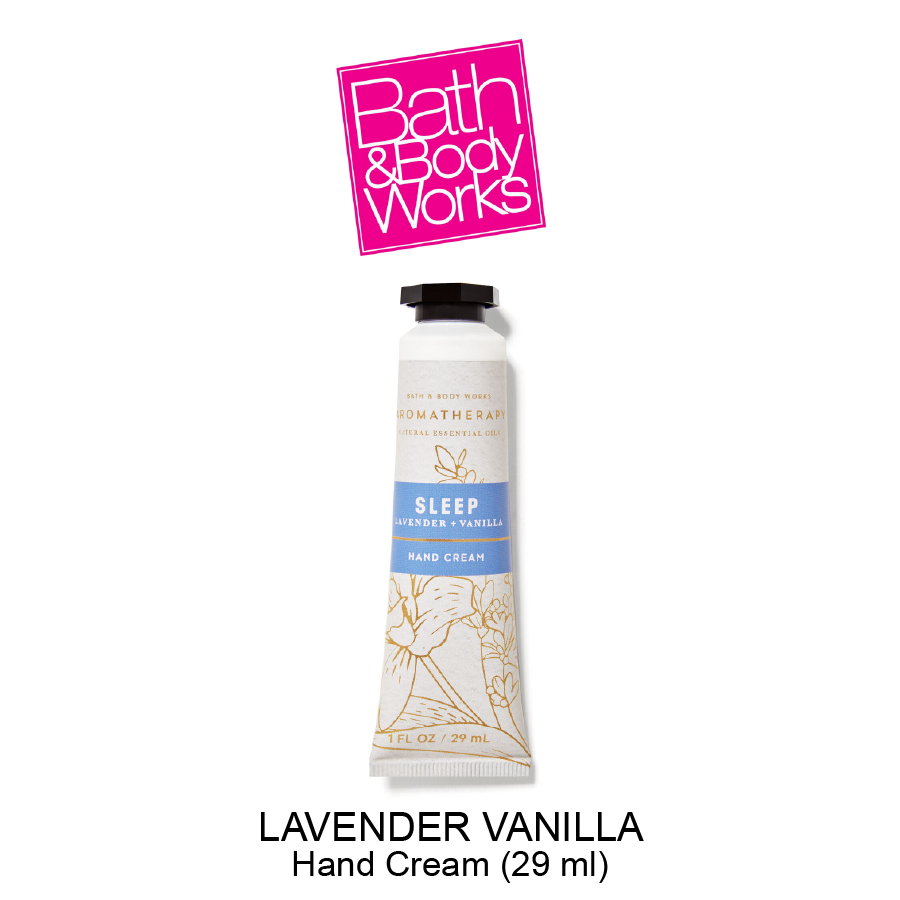 USA made Bath & Body Works Lavender Vanilla Hand Cream 29ml
