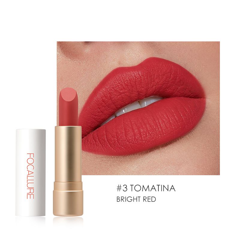 FA 137 –Focallure STAYMAX Powder Matte Lipsticks - 03 TOMATINA
