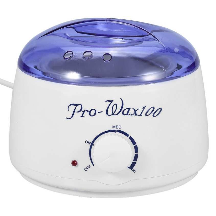 2Types Wax Paraffin Warmer Depilatory Heater Spa Hair Removal Pot With Waxing Beans Spatula