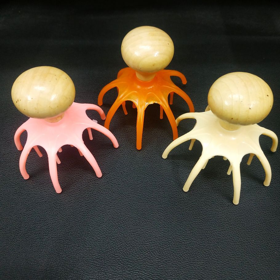 1 Pcs Nice Design Mini Octopus Head Massager