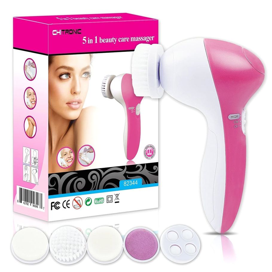 Specifications of Multifunctional Beauty Massager 5 in 1 - Pink