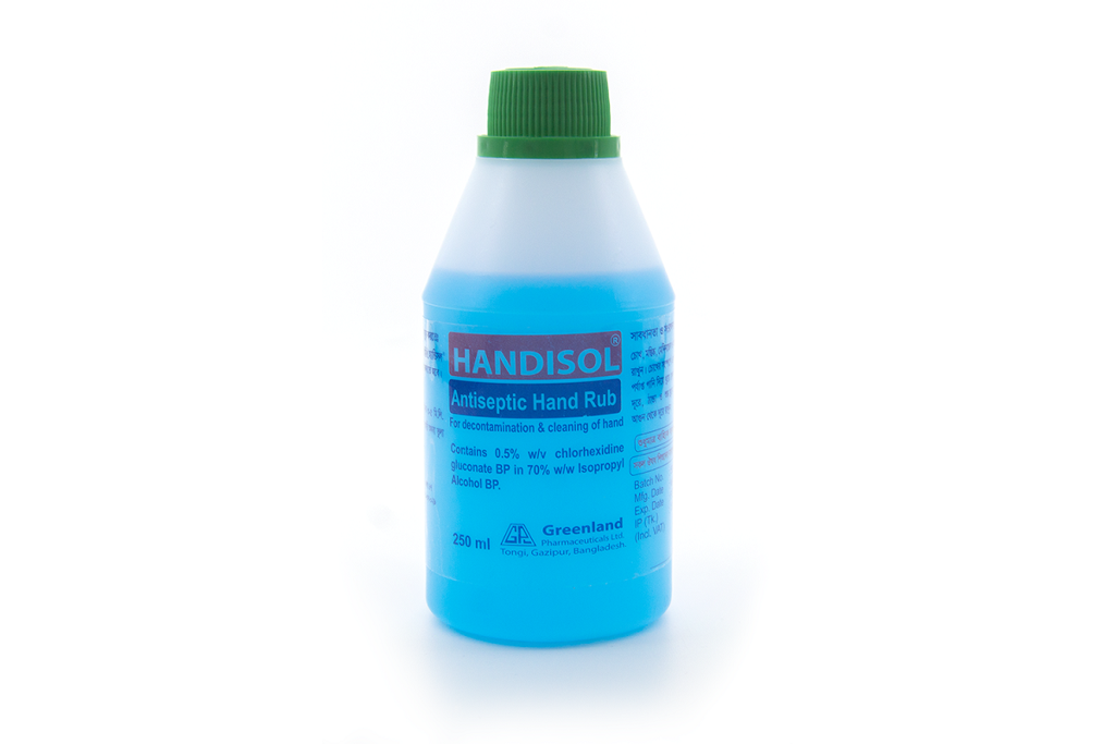 Handisol Liquid Antiseptic Hand Rub-250ML