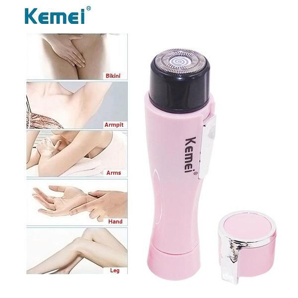 Kemei KM-1012 Lady Mini Electric Shaver Hair Remover
