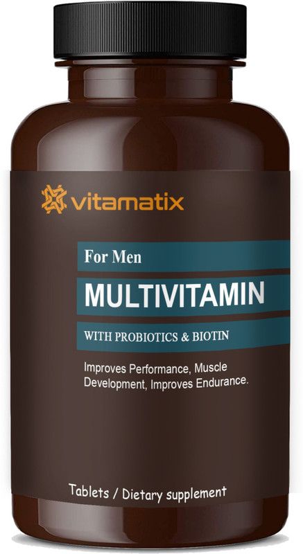 Vitamatix Multivitamin For Men, Multivitamin Women Tablets (H57)  (30 Tablets)
