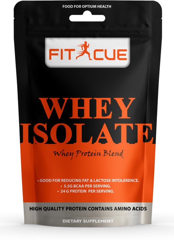 Fitcue 100% Whey Protein Isolate Supplement Powder Advanced (OL265) Whey Protein  (5000 g, Belgian Chocolate)