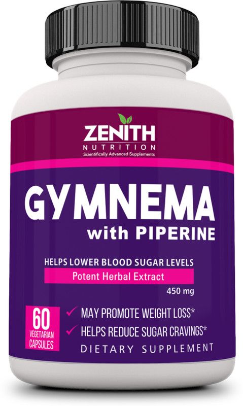 Zenith Nutrition Gymnema Plus-450mg-60 Nos  (60 No)