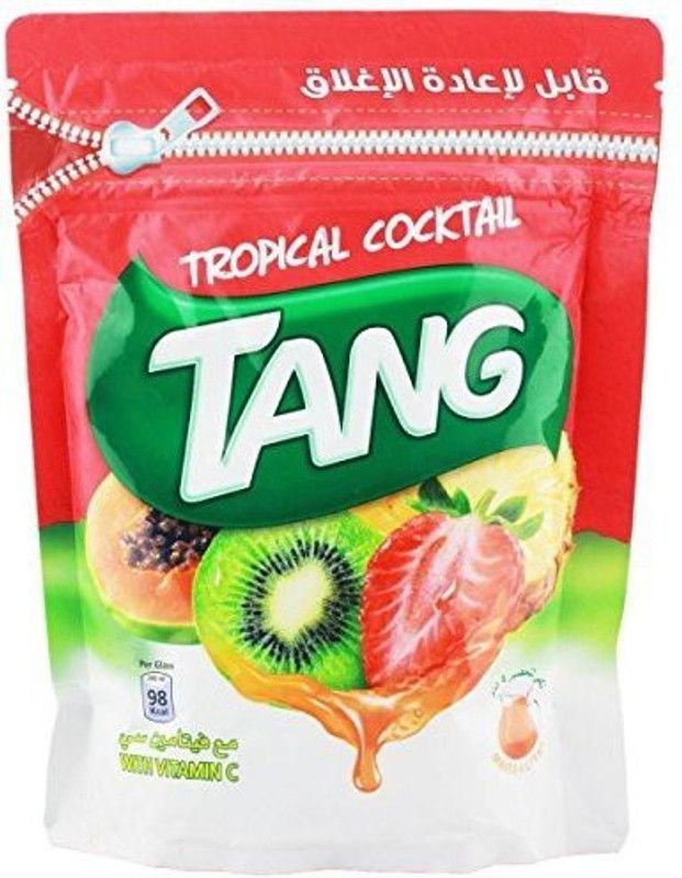 TANG Tropical Cocktail Drink Powder (Imported) Resealable Nutrition Drink  (500 g, Tropical Flavored)