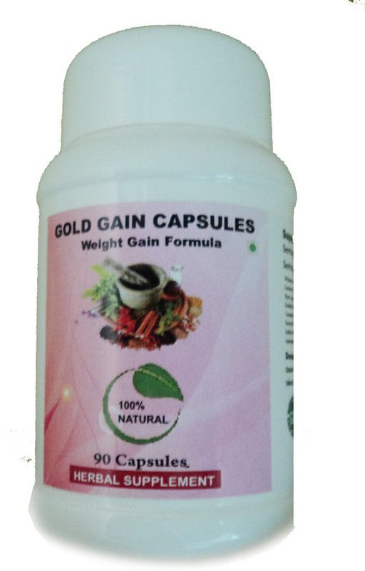 santhosh Trading GOLD GAIN CAPSULES Weight Gainers/Mass Gainers  (90 No, Unflavor)