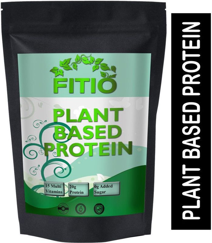 FITIO Plant Protein for Men & Women Plant-Based Protein Premium(PL2160) Plant-Based Protein  (1250 g, Chocolate)