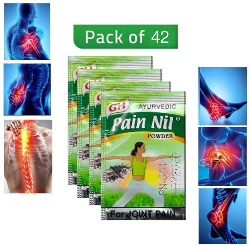 Amazing Mall Pain nil Powder gopal Herbals Ayurvedic for Joint/body/back pain (42 piece) Powder  (42 x 1 Units)