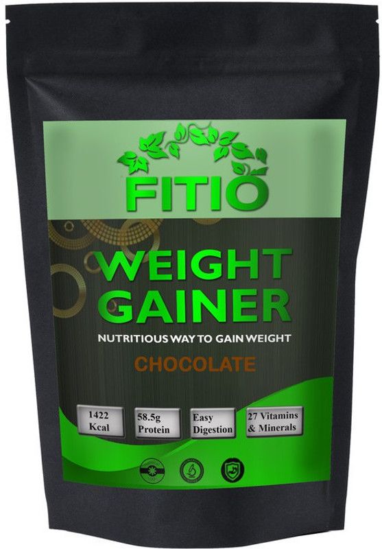 FITIO Nutrition Mass High Protein Weight Gainers/Mass Gainers (Chocolate) MW578 Weight Gainers/Mass Gainers  (3000 g, Chocolate)