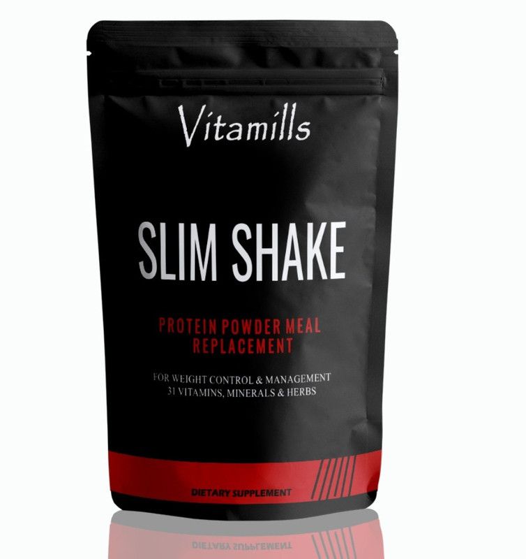 Vitamills Nutrition Slim Shake Protein Powder For Weight Control and Management (S620) Premium Protein Shake  (500 g, Chocolate)