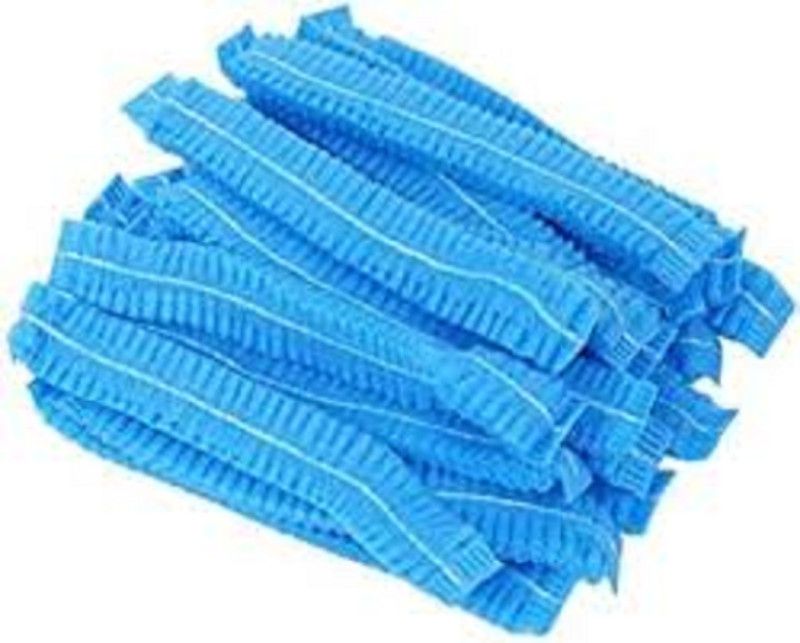 Palakshi BLUE 300 16'' size cap buffount | surgical| doctor cap Surgical Head Cap  (Disposable)