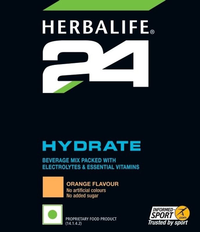 Herbalife Nutrition 24 HYDRATE BEVERAGE MIX PACKED WITH ELECTROLYTES & ESSENTIAL VITAMINS  (100 g)
