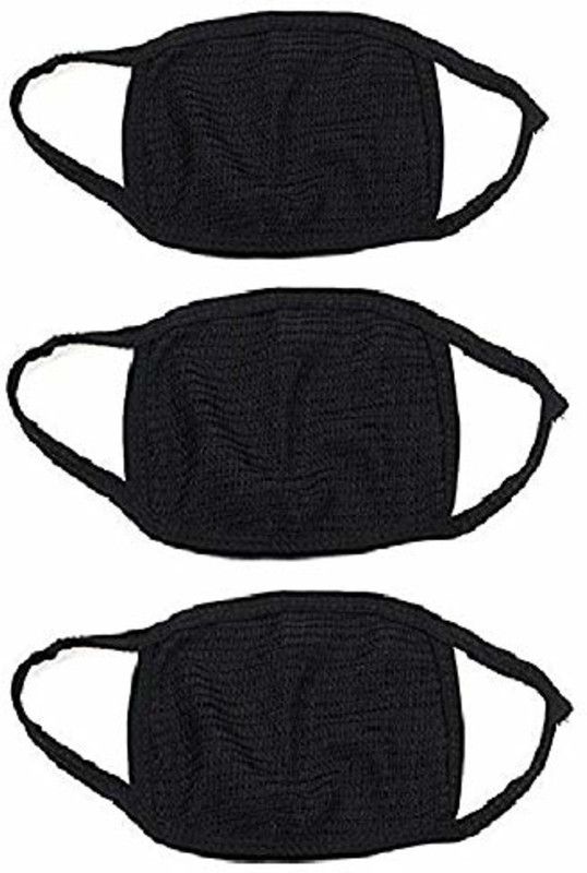 CATALOON MASK OF 3 CTLNS502  (Black, Free Size, Pack of 1)