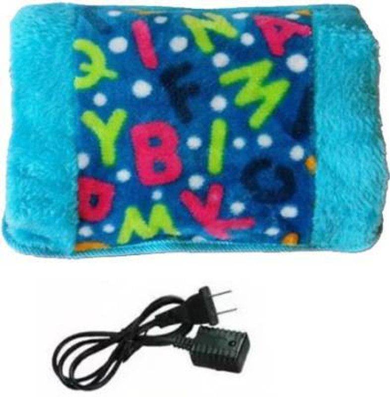 LUIS LOGAN Electric Hot Water Bag with Soft Velvet Fur for Muscles pain, Joint Pain,Cramps,Menstrual pain relief | Velvet Hand Pocket (MULTICOLOR) PAIN RELIEF HOT WATER BAG 1 L Hot Water Bag  (Multicolor)