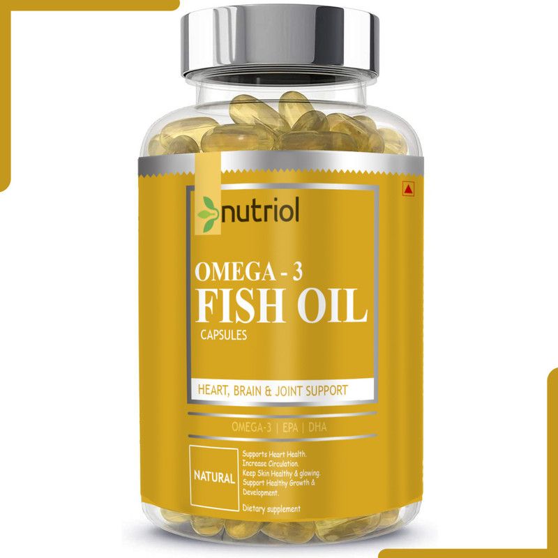 Nutriol Advanced Fish Oil (Triple Strength) With 1000Mg Omega 3 Advanced  (30 Capsules)