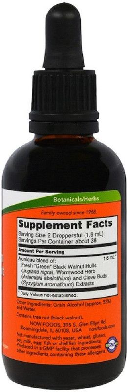Now Foods Now Foods, Fresh Green Black Walnut Wormwood Complex,  (60 ml)