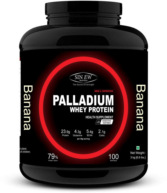 SINEW NUTRITION Palladium Whey Protein  (3000 g, Banana)