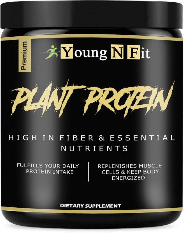 Young N Fit 100% Natural Vegan Protein Powder Plant Based Protein, Plant Protein (S174) Plant-Based Protein  (600 g, Chocolate)