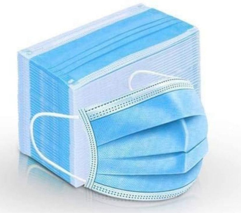 Local Charm Surgical Mask Surgical Mask Water Resistant Surgical Mask  (Blue, Free Size, Pack of 200, 3 Ply)