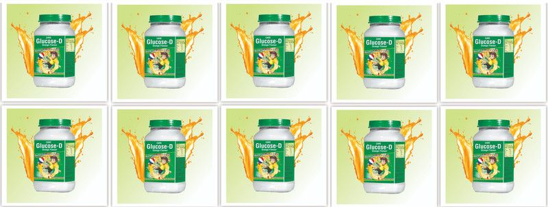 Nutrigrow Glucose-D 500gm Orange (Pack of 10)/Tangy Orange/Boost Immunity/Summer Hydration Energy Drink  (10x1 g, Orange Flavored)