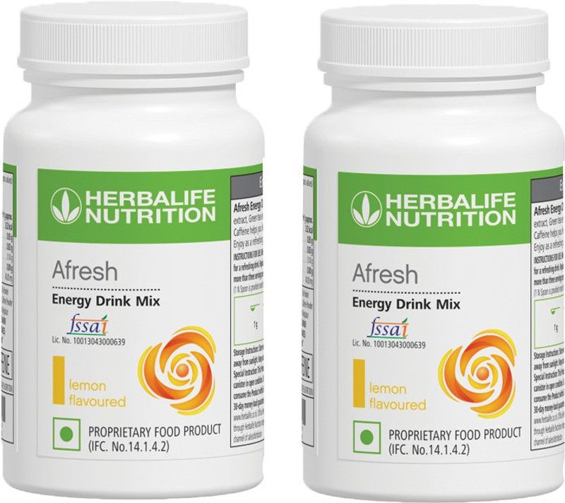 Herbalife Nutrition Combo Lemon Afresh Energy Drink - 2pcs  (2 x 50 g)