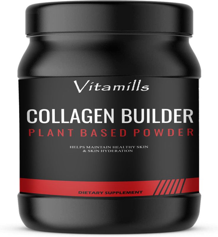Vitamills Nutrition Plant Based Collagen Builder(With Vitamin C, Biotin (S20) Advanced  (200 g)