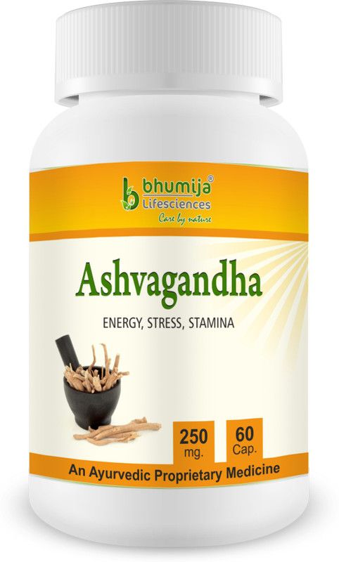 Bhumija Lifesciences Ashvagandha Capsules 60's -  (1 No)