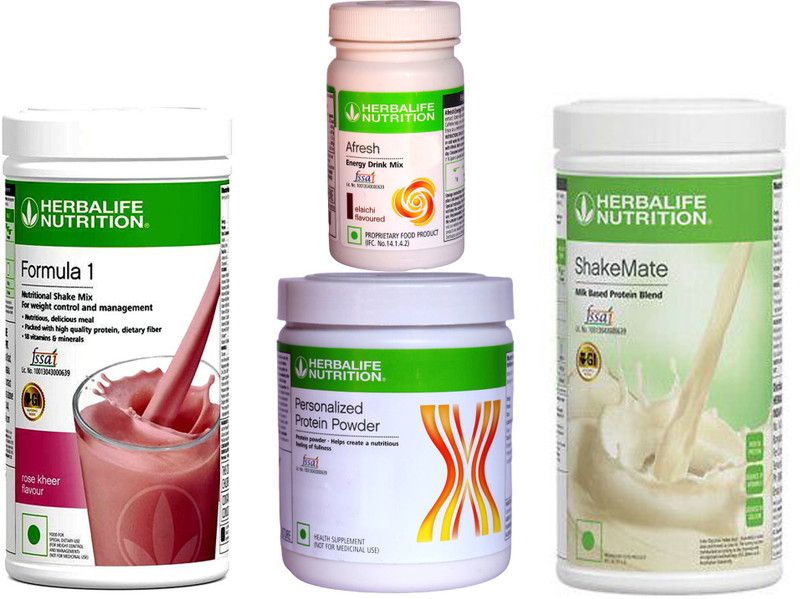 HERBALIFE FORMULA 1 ROSE KHEER PROTIEN 200 AFRESH ENERGY DRINK ELAICHI SHAKEMATE MILK 500 Protein Shake  (1.25 kg, ROSE KHEER, ELAICHI)