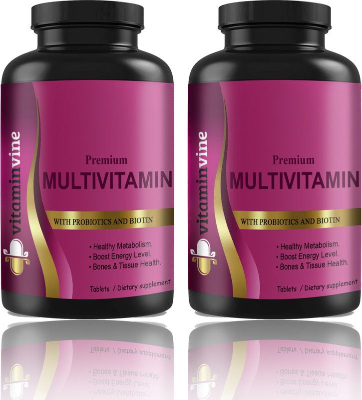 Vitaminvine The Real Vitamin Multivitamin Tablets (D261)  (120 Tablets)