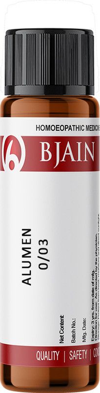 Bjain Alumen 0/03 LM Globules  (6 g)