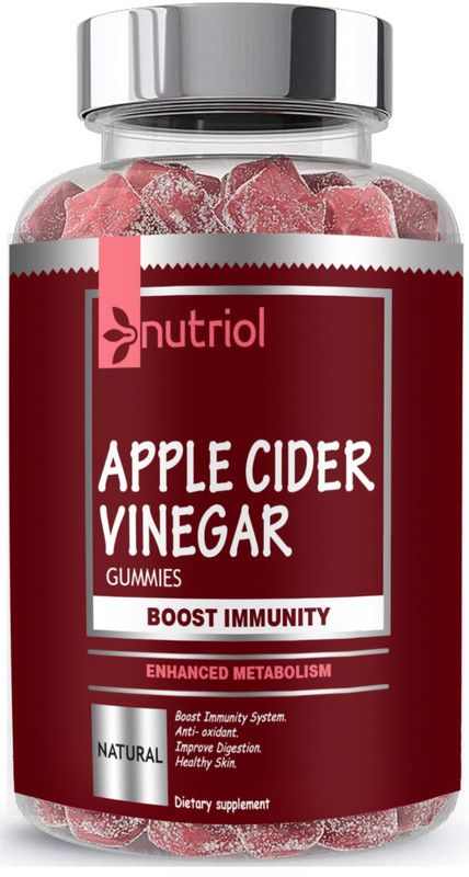 Nutriol Apple Cider Vinegar Gummies For Weight Loss and Gud Health (SD2)Pro  (30 No)