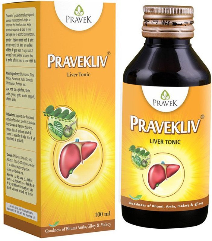 Pravek Pravekliv Liver Tonic Liquid  (100 ml)