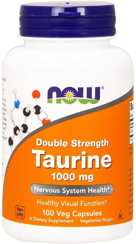 Now Foods Now Foods, Taurine, Double Strength,  (100 No)