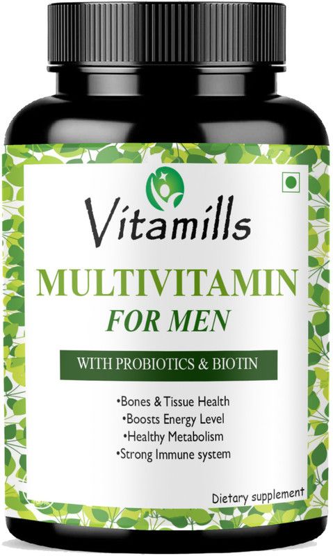 Vitamills Multivitamin For Men, Multivitamin Women, Multivitamin Kids Pro  (30 Capsules)